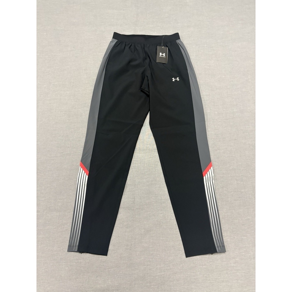 NEW Under Armour UA Velociti Storm Pants Men's Small Track Running Black $75